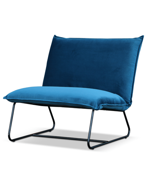 fauteuil blauw