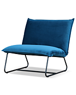 fauteuil blauw